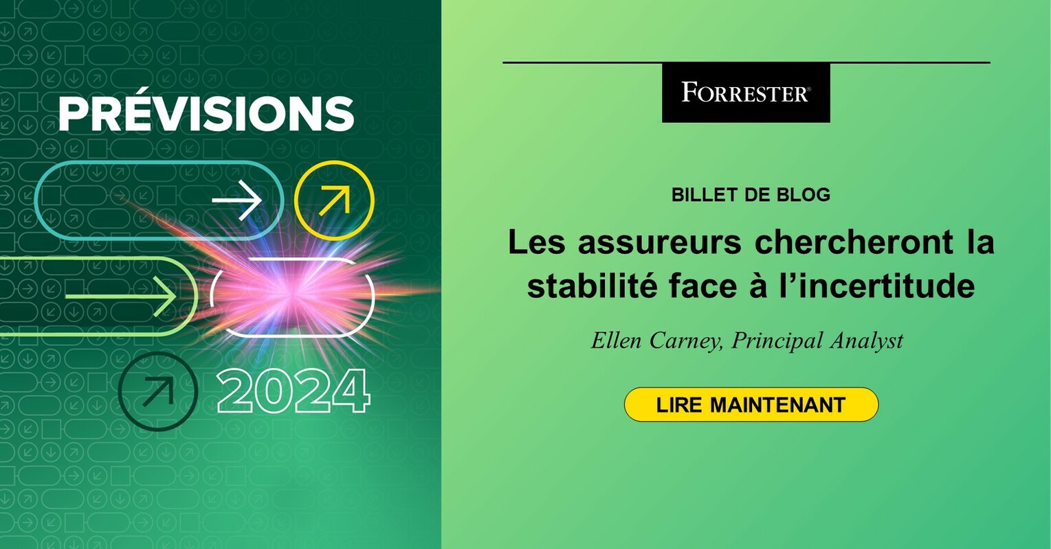 Prévisions 2024 : les assureurs chercheront la stabilité face à l'incertitude