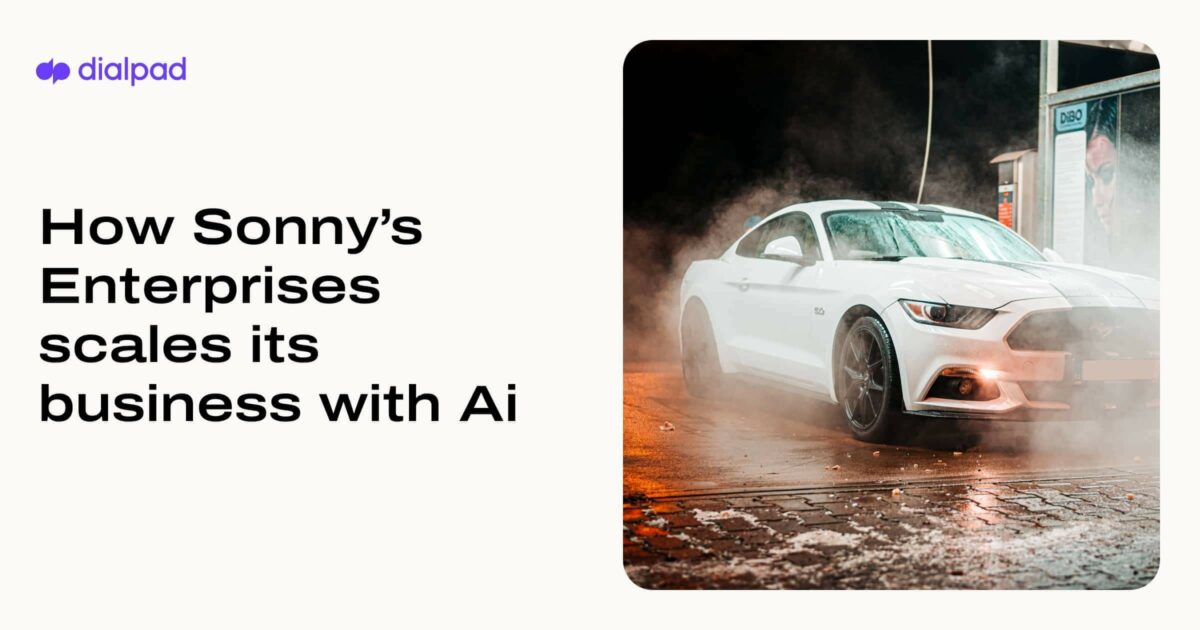 How Sonny's Enterprises Scaled its Business with AI