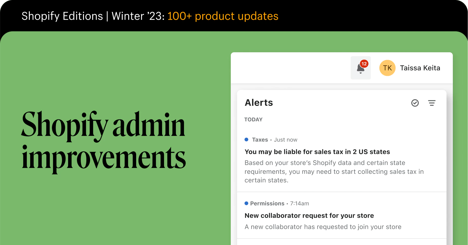 A More Powerful, Approachable Shopify Admin Experience