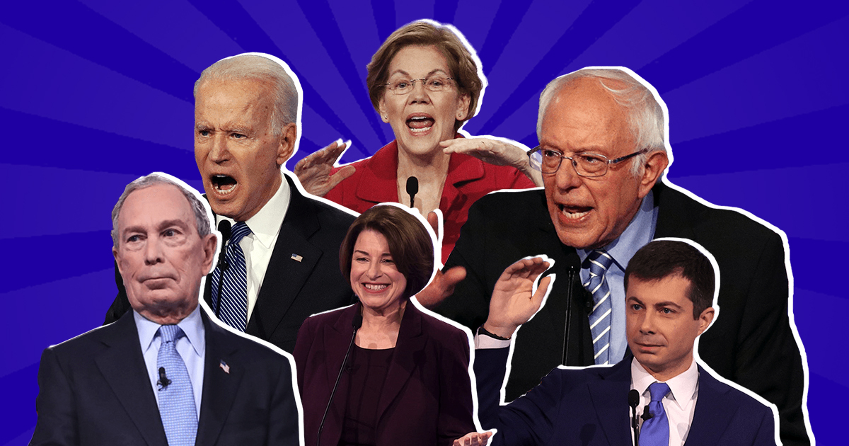Democratic Debates 2020: An Interactive Guide - Ceros Inspire: Create, Share, Inspire