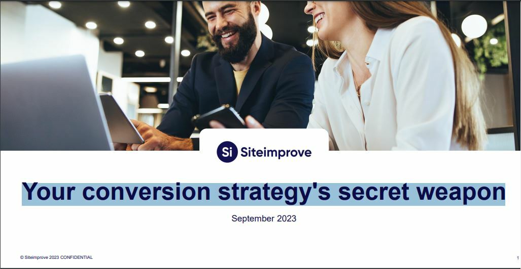 Your conversion strategy's secret weapon