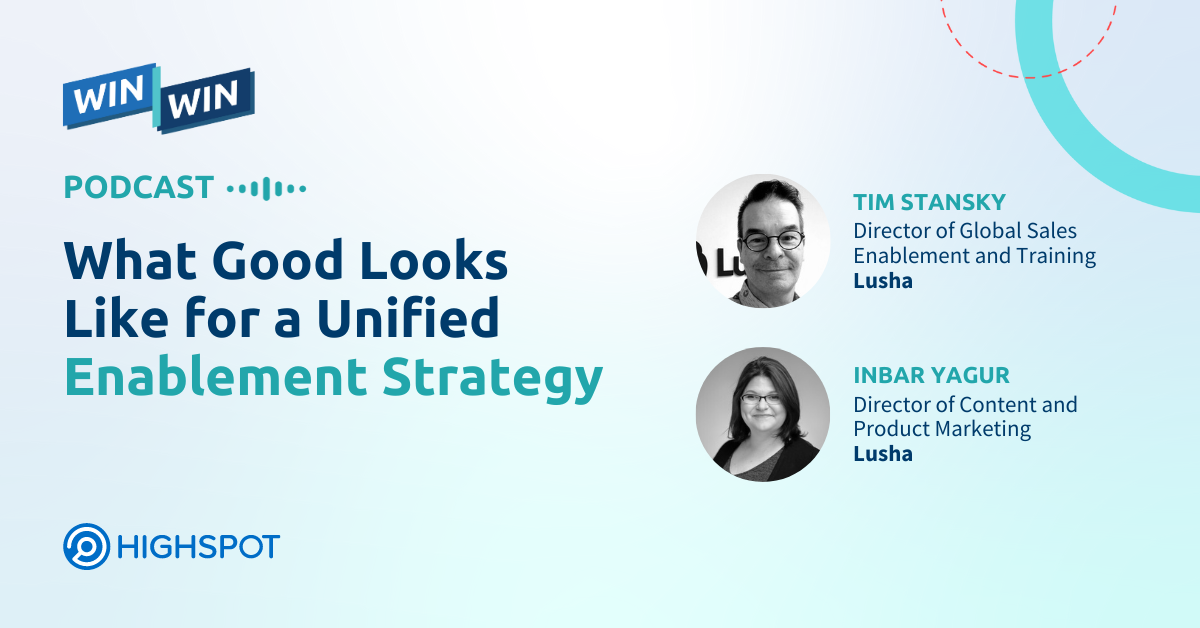 What Good Looks Like for a Unified Enablement Strategy