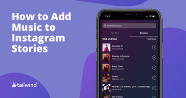 How to Add Music to Instagram Stories