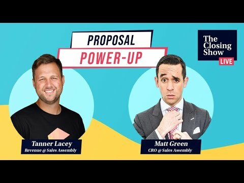 Proposal Power-Up: Sales Assembly 🔥