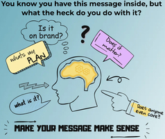 Awesome agency messaging graphic