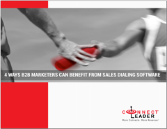4 ways B2B Marketers can benefit from sales dialing