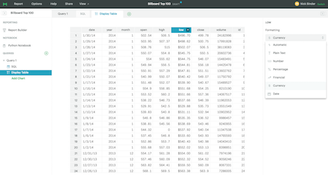 Updated Tables Make Exploring Data in Mode Even Easier