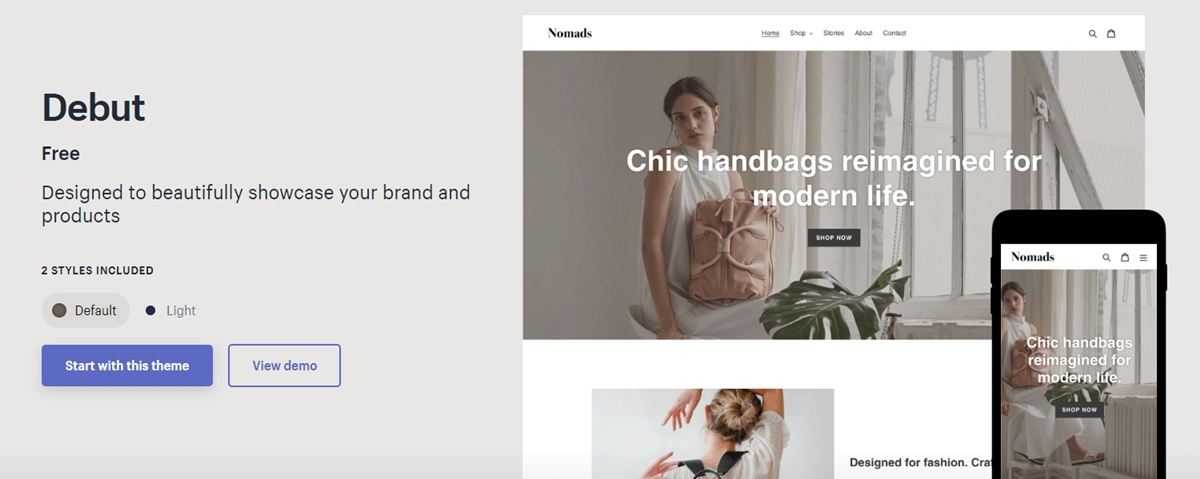 Shopify Debut Theme Review: The right Shopify theme for your stores?