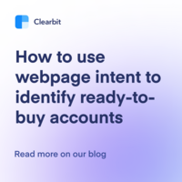 How to use webpage intent to identify ready-to-buy accounts  