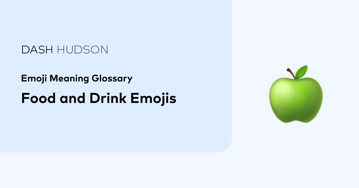 Food and Drink Emoji Meanings