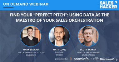 Using Data as the Maestro of Your Sales Orchestration