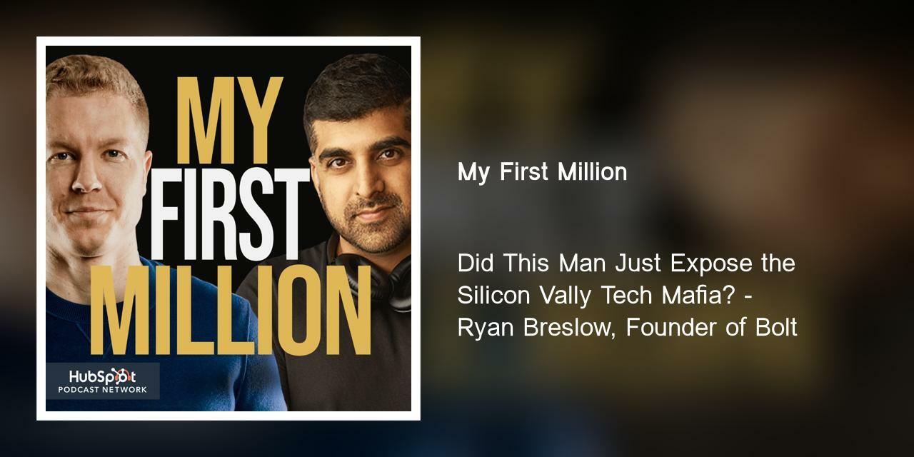 Did This Man Just Expose the Silicon Vally Tech Mafia? - Ryan Breslow, Founder of Bolt