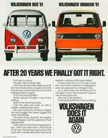 Eye Catching Volkswagen Bus Ad - Swipe File