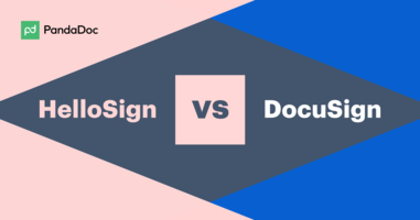 HelloSign vs DocuSign: 2021 Comparison | PandaDoc [Updated]