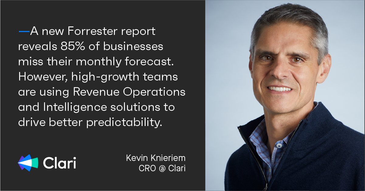 Not Hitting Your Sales Forecasts? You're Not Alone, Forrester Says