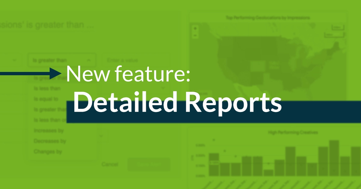New feature: Detailed Reports