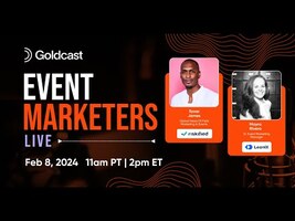 Event Marketers Live with Tavar James of Riskfied and Mayra Rivera of LeanIX