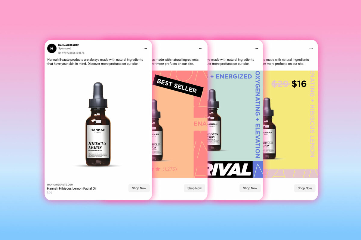 Dynamic Product Ads Template Ideas from the Celtra Studio