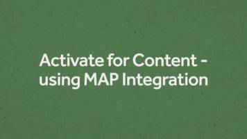 How to Use Alyce Activate for Content through the MAP Integration