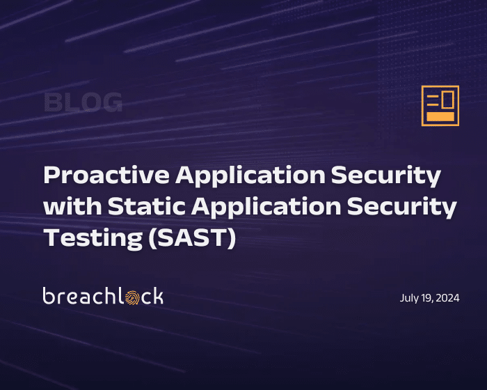 Proactive Application Security with Static Application Security Testing (SAST)