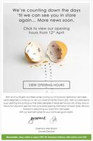 4 emails that all retailers should be sending in the run up to re-opening