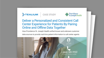 Deliver a Personalized and Consistent Call Center Experience for Healthcare Patients