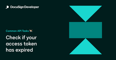 Common API Tasks🐈: Check if your access token has expired