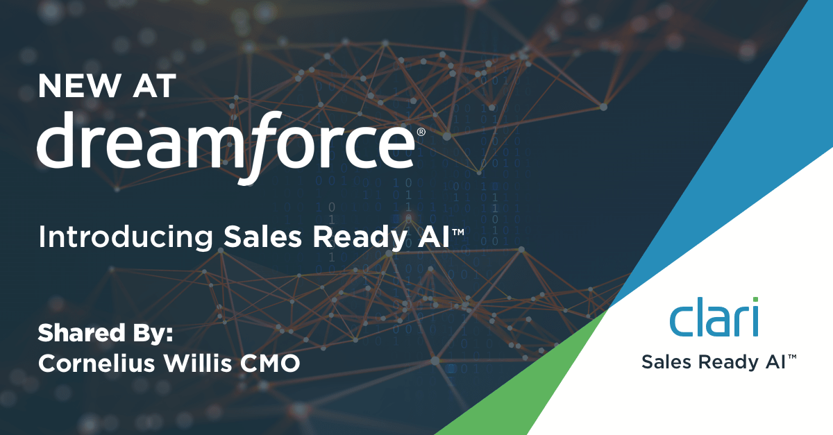 New at Dreamforce: Sales Ready AI™ 