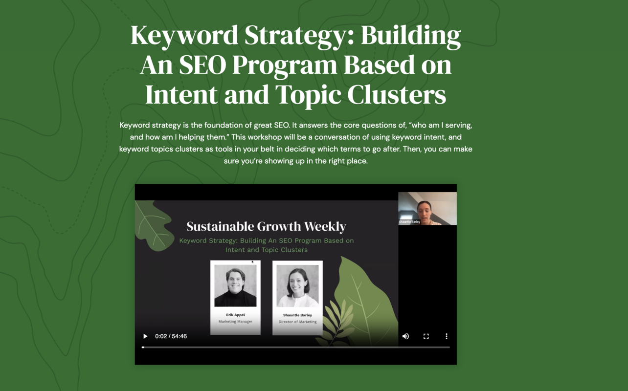 Keyword Strategy: Building An SEO Program Based on Intent and Topic Clusters