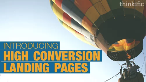 New High Converting Landing Pages - Thinkific