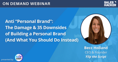 Anti "Personal Brand": The Damage & 35 Downsides of Building a Personal Brand