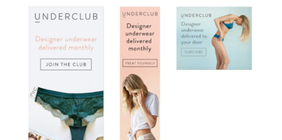 Underclub's campaign lef them feeling fabulous about the results!