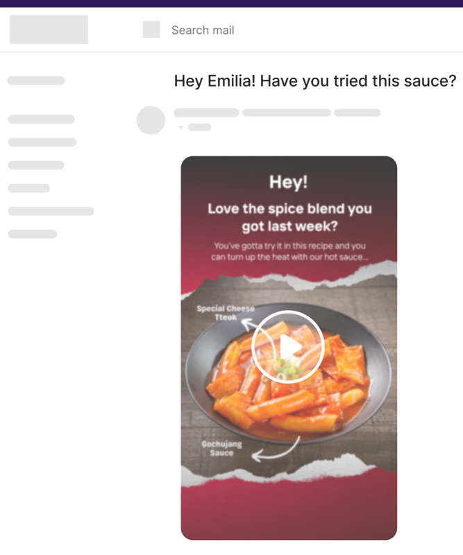 Personalized Inbox Stories beyond first-name tags