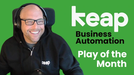 Play of the Month: How to populate a Google Sheet using Keap's small business CRM