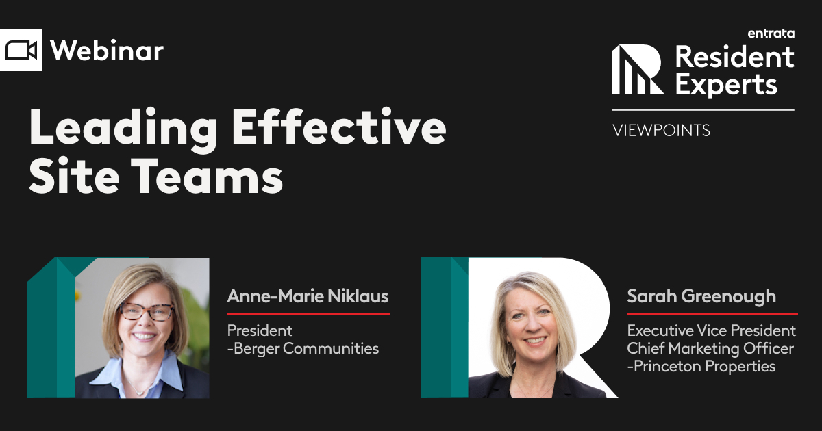 Resident Experts Viewpoints: Leading Effective Site Teams