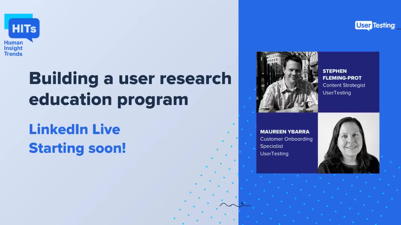 UserTesting on LinkedIn: Building a user research education program | 19 comments