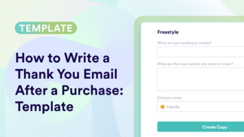 Thank You To Customer Templates: How To Write & Examples