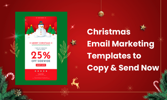 CHRISTMAS EMAIL MARKETING TEMPLATES TO COPY & SEND NOW