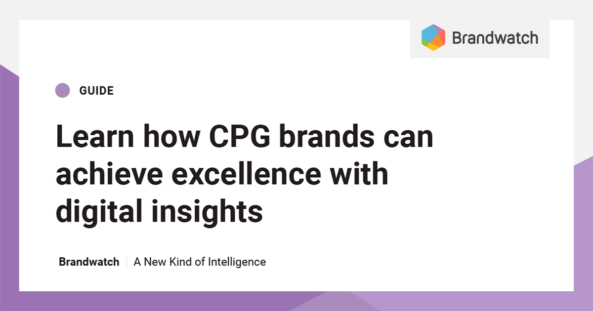 How Can CPG Brands Excel With Digital Consumer Intelligence in 2021?