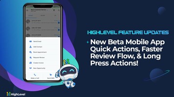 New Beta Mobile App Quick Actions, Faster Review Flow, & Long Press Actions!