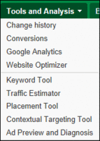Complete Guide to the Google AdWords Tools & Analysis Tab