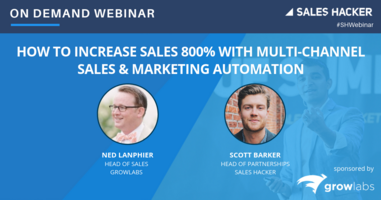 How to Increase Sales 800% with Multi-Channel Sales & Marketing Automation