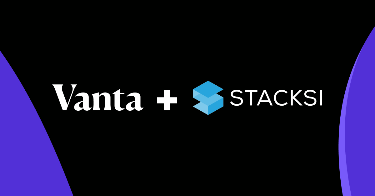Simplify security questionnaires with automation from Vanta + Stacksi