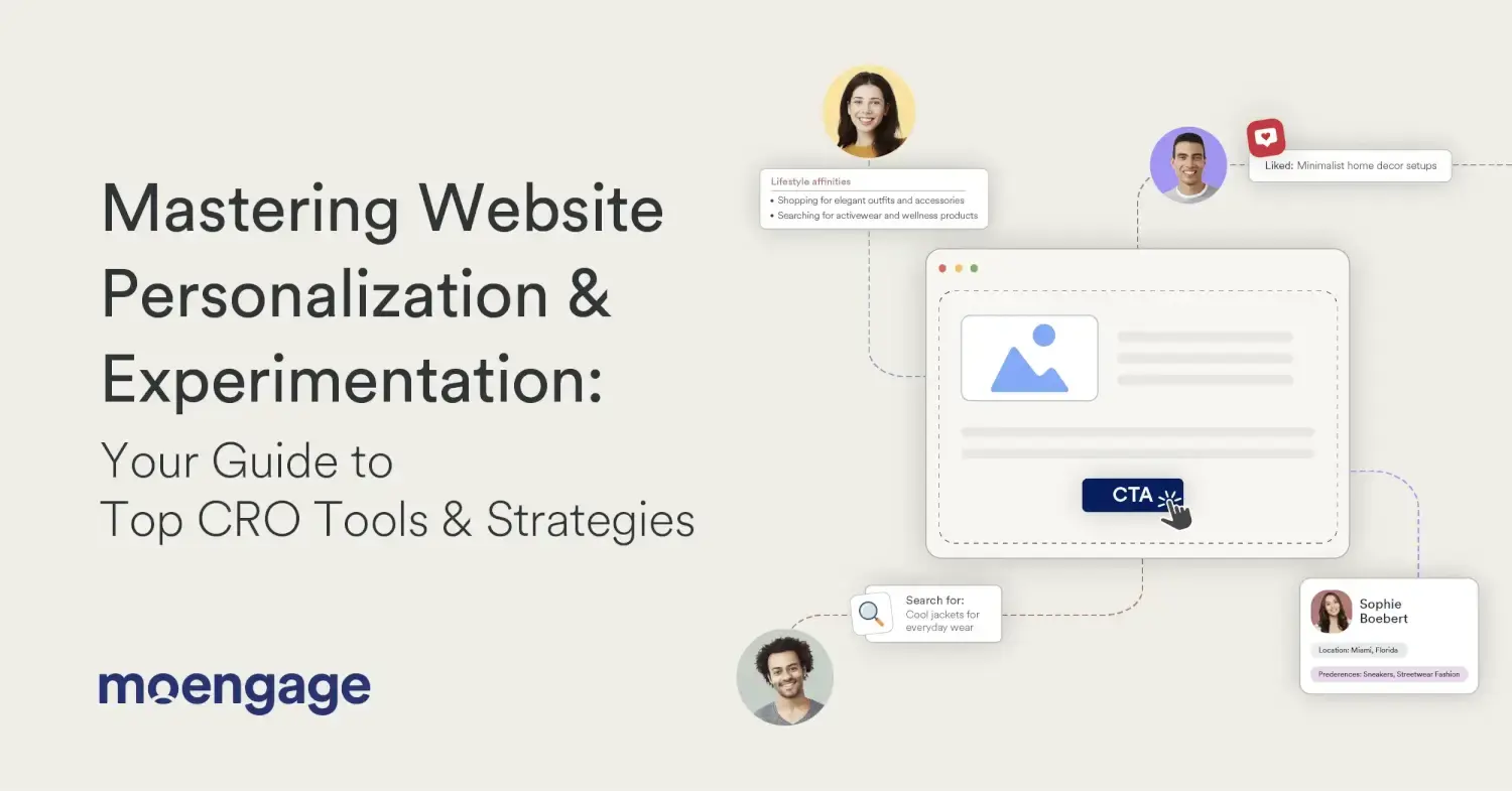 Your Guide to Top CRO Tools & Strategies (Using Website/App Personalization & Experimentation)