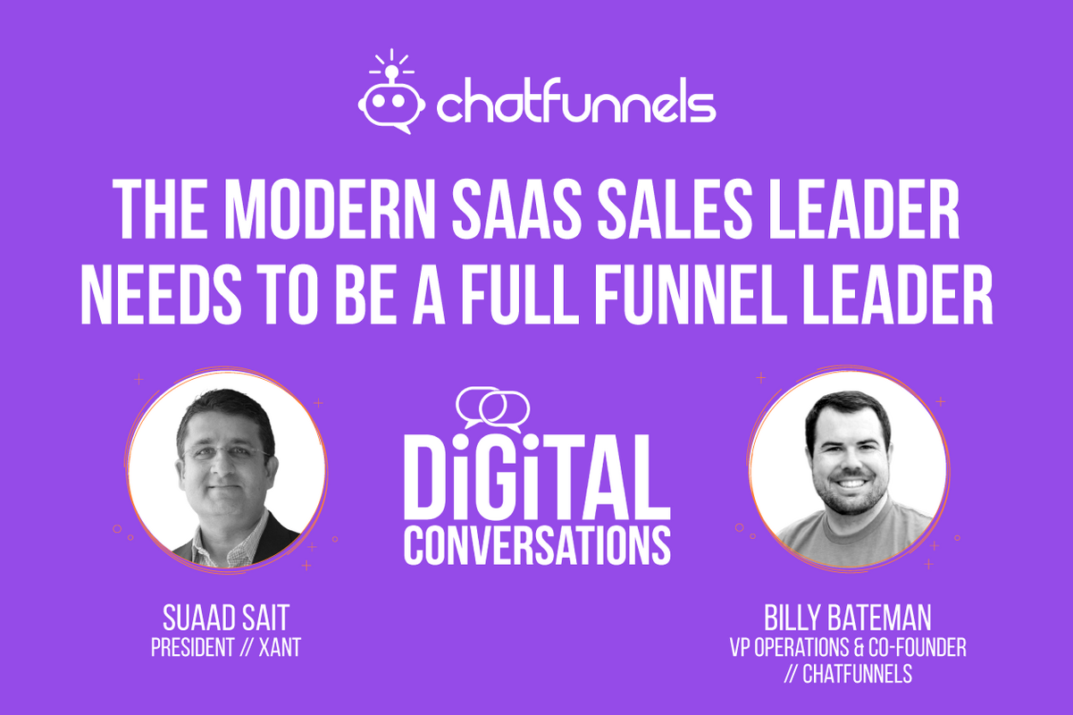 The Modern Saas Sales Leader Needs to be a Full Funnel Leader
