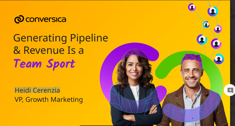 Generating Pipeline & Revenue Is a Team Sport