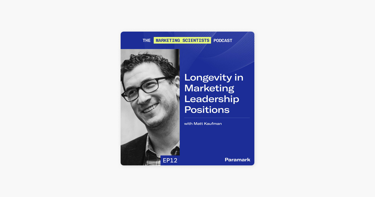 Longevity in marketing leadership positions with Matt Kaufman (Qualia)