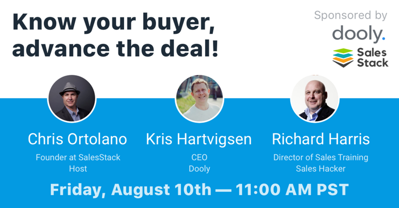 Know Your Buyer, Advance the Deal - Crowdcast