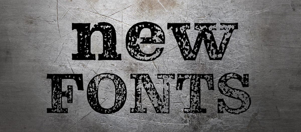 Rusty Letters, Nautical Type, and More