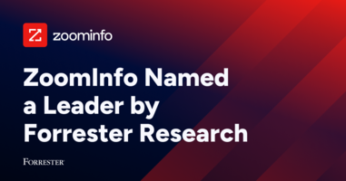 ZoomInfo Named a Leader in Marketing & Sales Data Report by Forrester Research